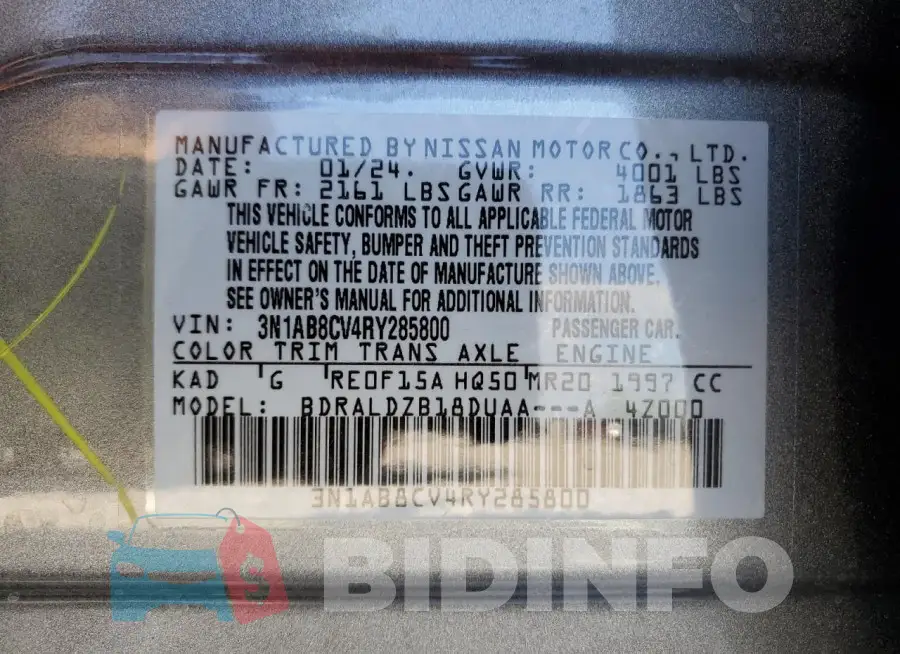 3N1AB8CV4RY285800 Photo# 12