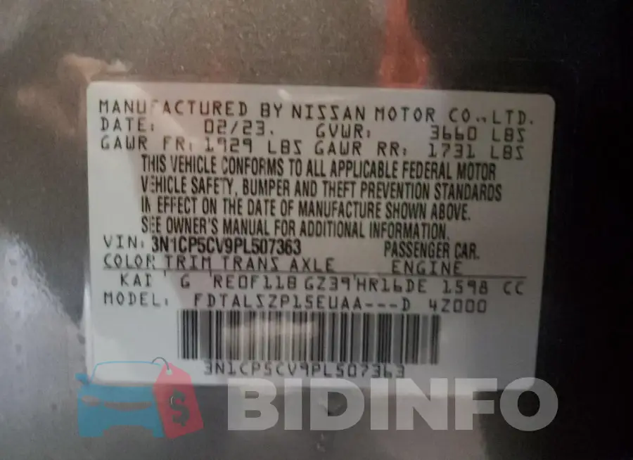 3N1CP5CV9PL507363 Photo# 14
