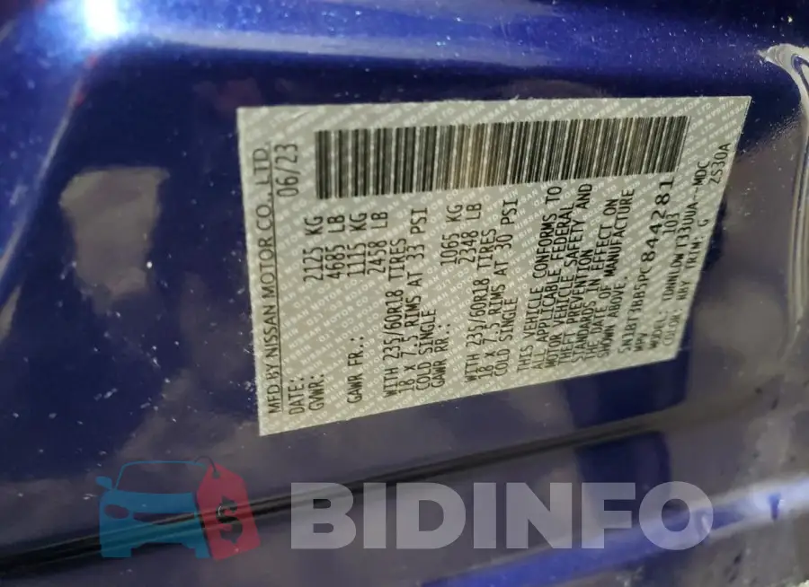 5N1BT3BB5PC844281 Photo# 14