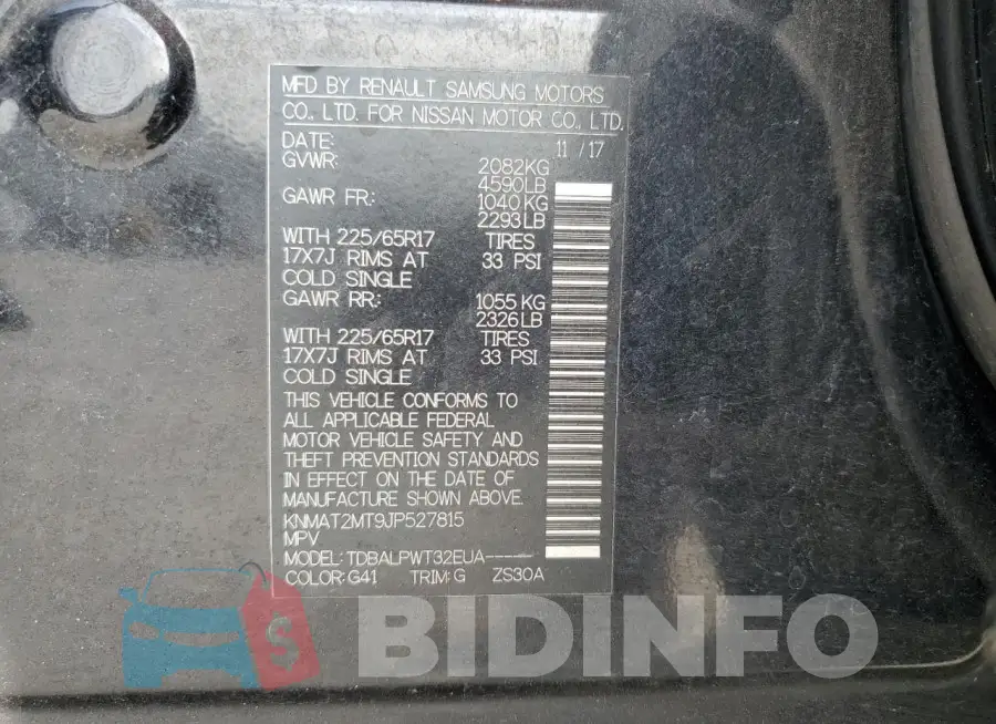 KNMAT2MT9JP527815 Photo# 14