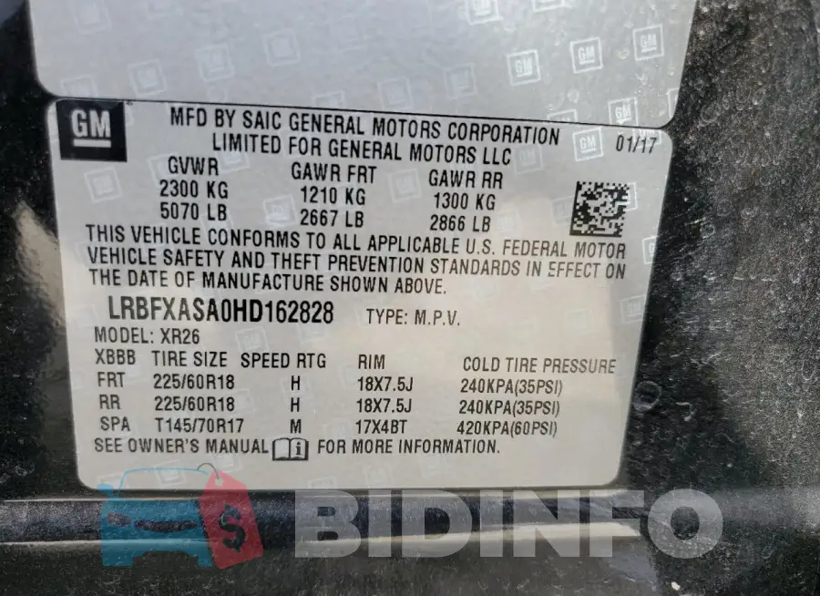 LRBFXASA0HD162828 Photo# 12