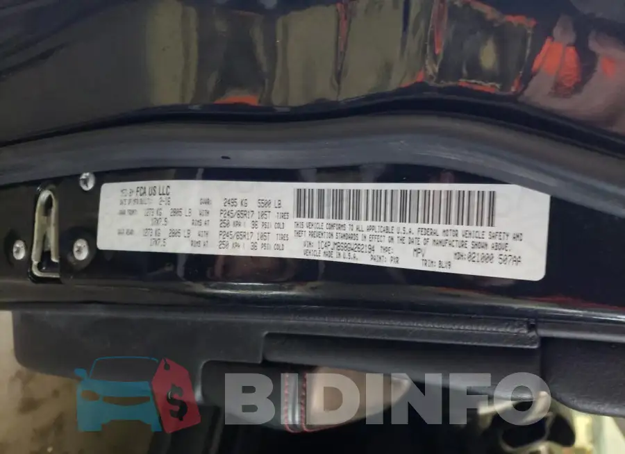 1C4PJMBS8GW262194 Photo# 12