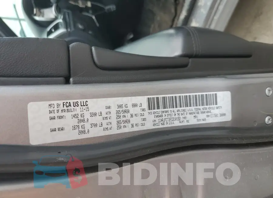 1C4RJFCT2FC210152 Photo# 13