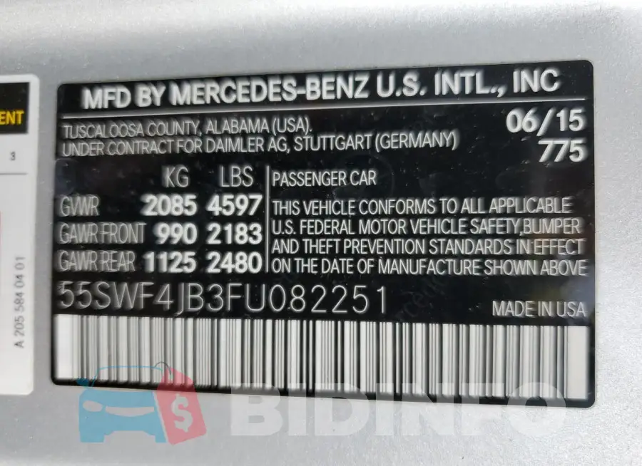 55SWF4JB3FU082251 Photo# 12