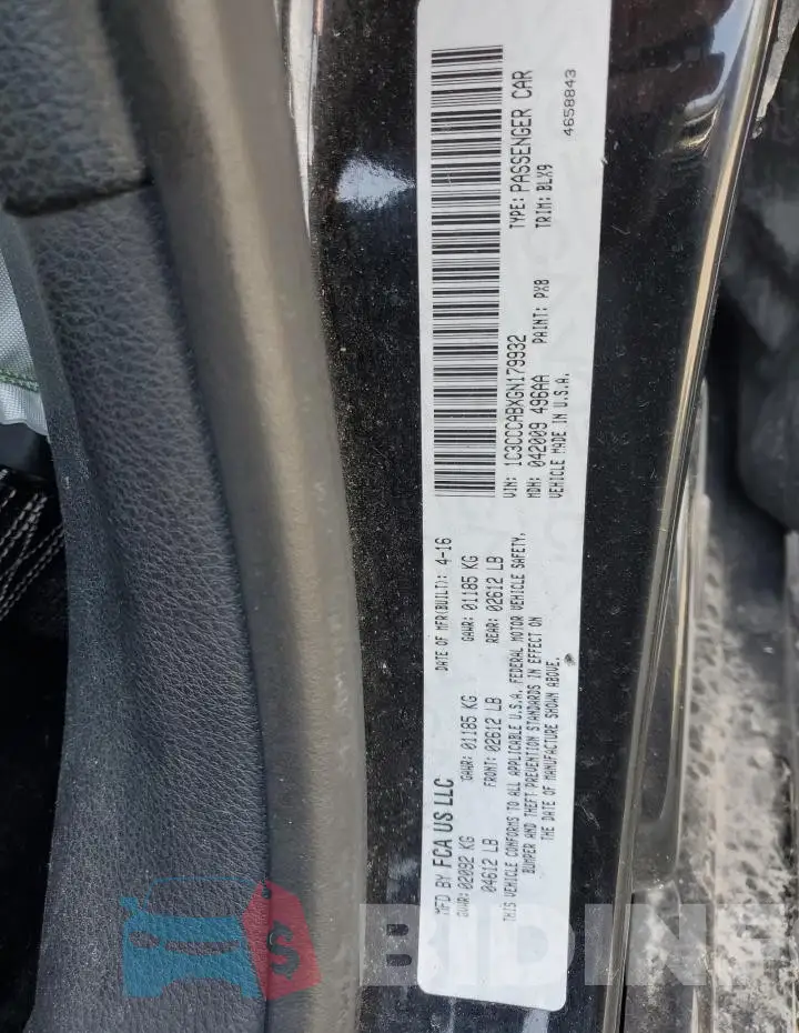 1C3CCCABXGN179932 Photo# 12