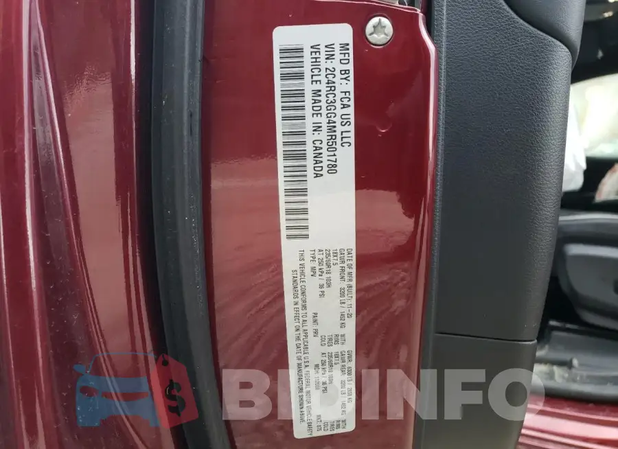 2C4RC3GG4MR501780 Photo# 13