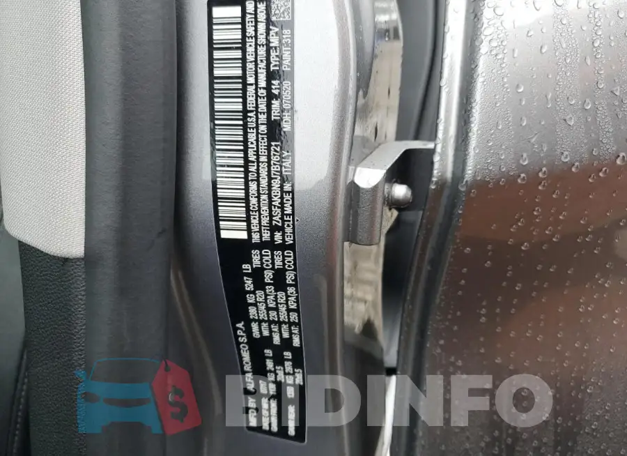 ZASFAKBN9J7B76721 Photo# 13