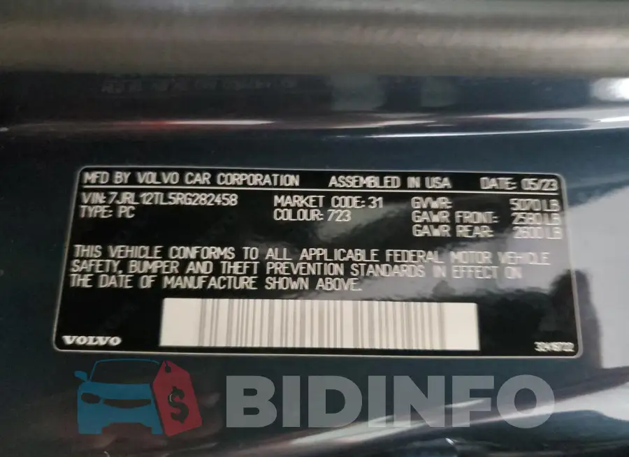 7JRL12TL5RG282458 Photo# 12