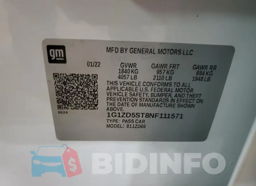 1G1ZD5ST8NF111571 Photo# 12