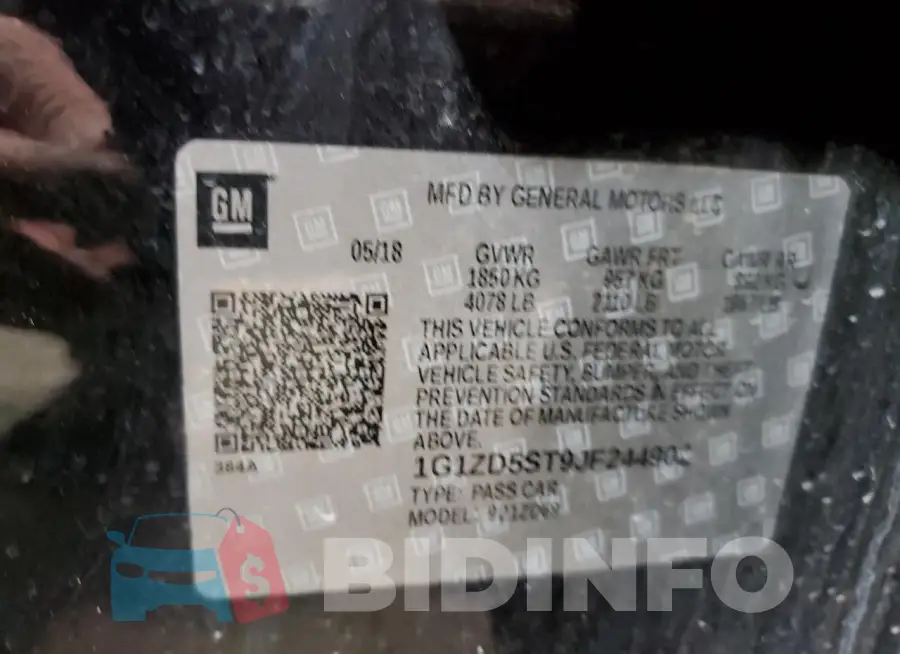 1G1ZD5ST9JF244902 Photo# 13