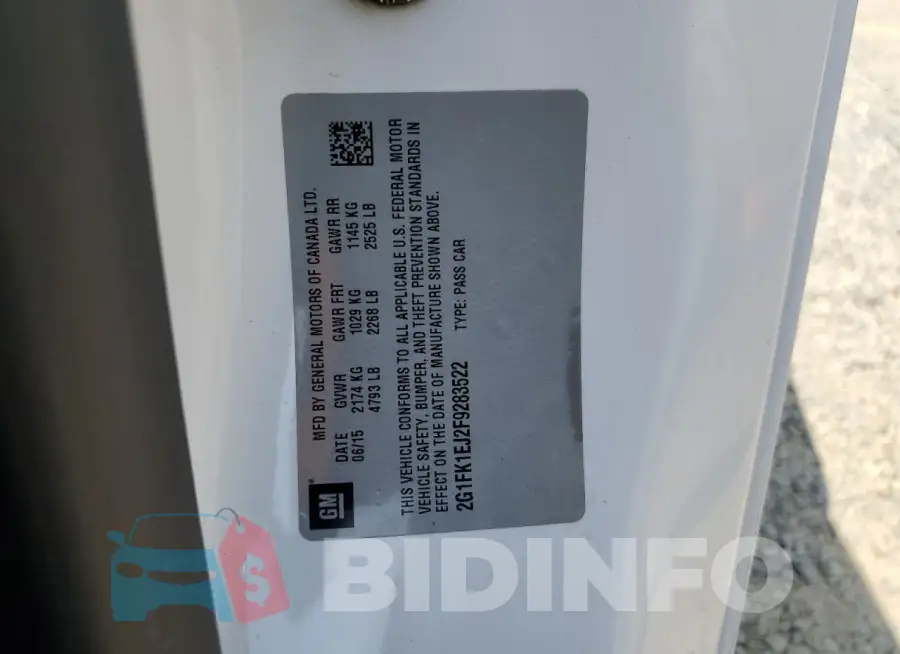 2G1FK1EJ2F9283522 Photo# 13