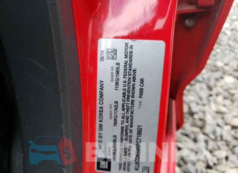 KL8CD6S95FC718921 Photo# 12