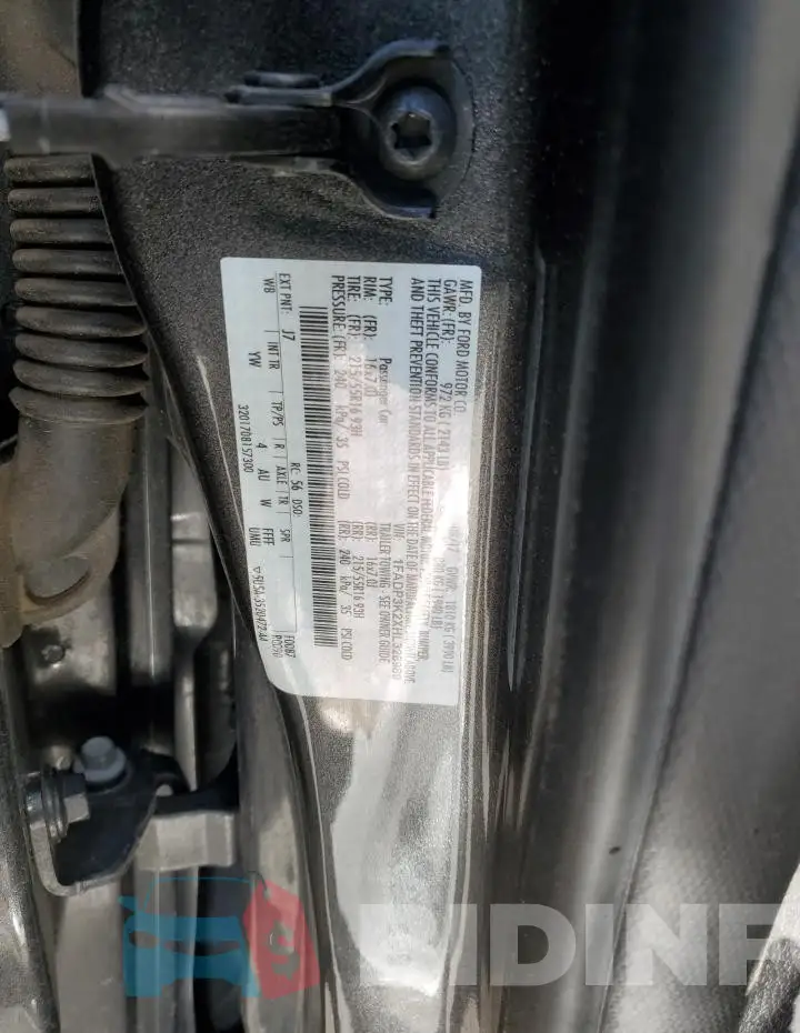 1FADP3K2XHL328989 Photo# 12