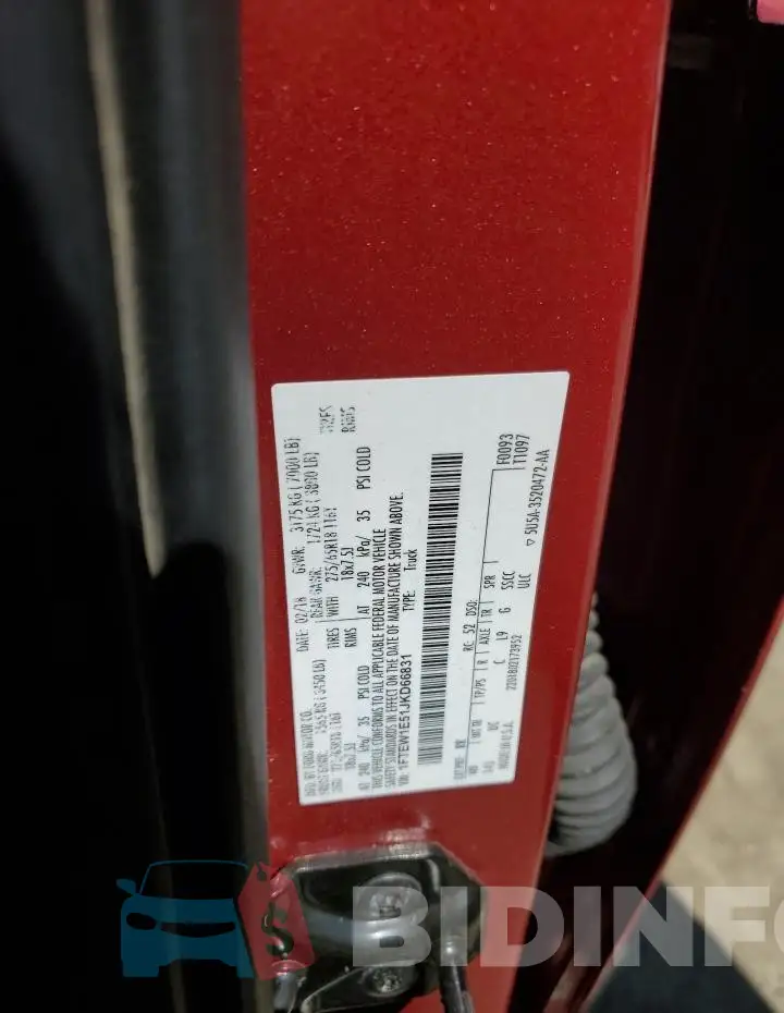 1FTEW1E51JKD66831 Photo# 12