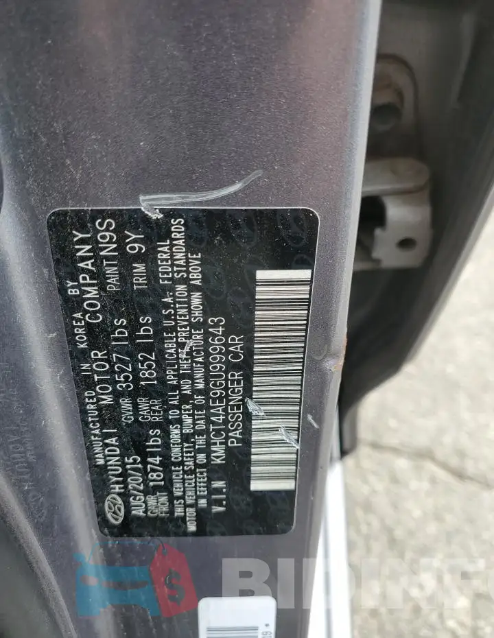 KMHCT4AE9GU999643 Photo# 12