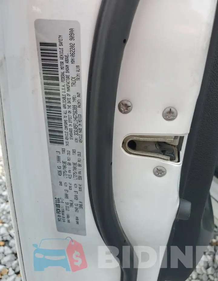 3C6UR5FL1HG756389 Photo# 12