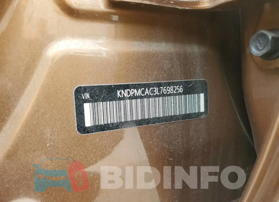 KNDPMCAC3L7698256 Photo# 13
