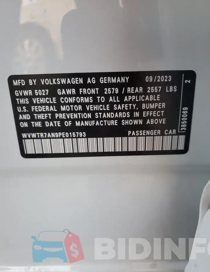 WVWTR7AN9PE015793 Photo# 13