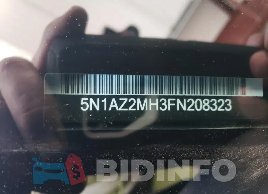 5N1AZ2MH3FN208323 Photo# 12