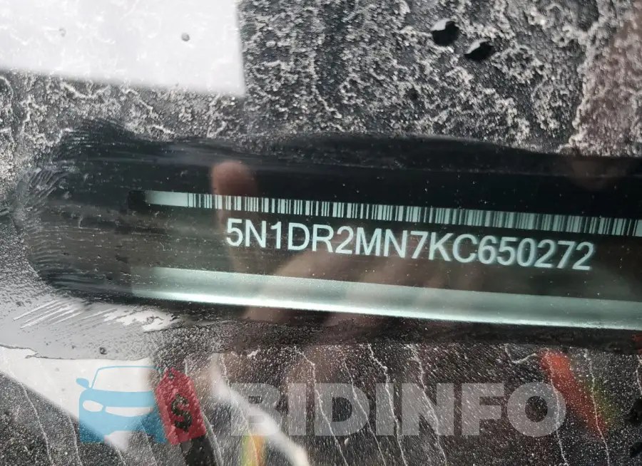 5N1DR2MN7KC650272 Photo# 13