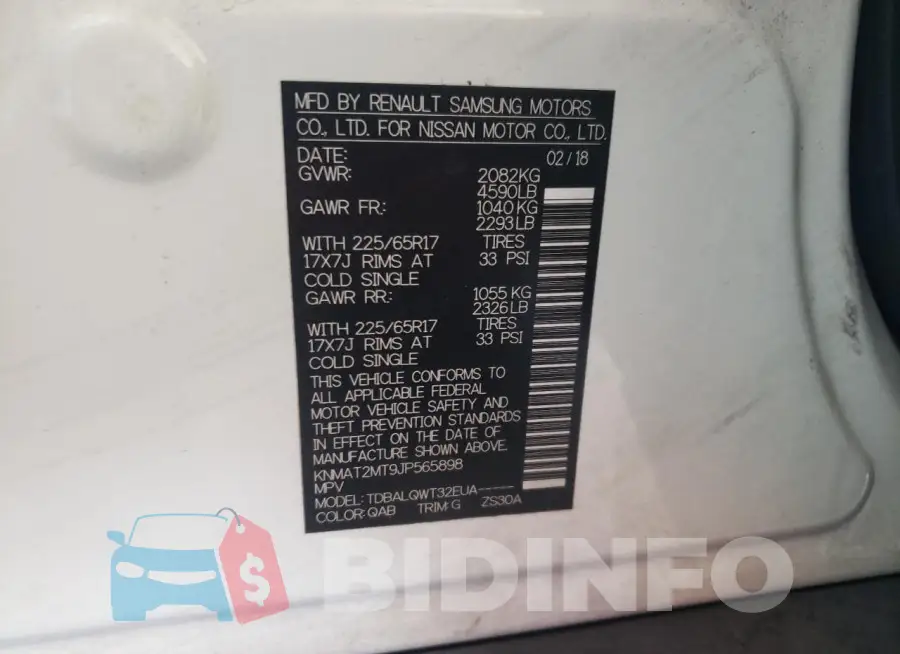 KNMAT2MT9JP565898 Photo# 13