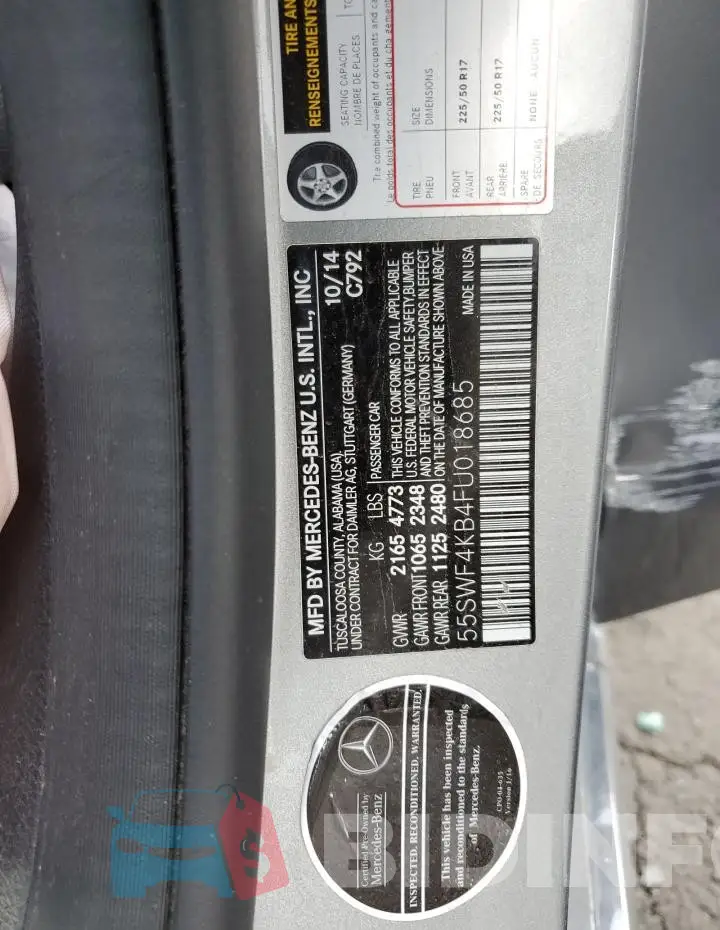55SWF4KB4FU018685 Photo# 12