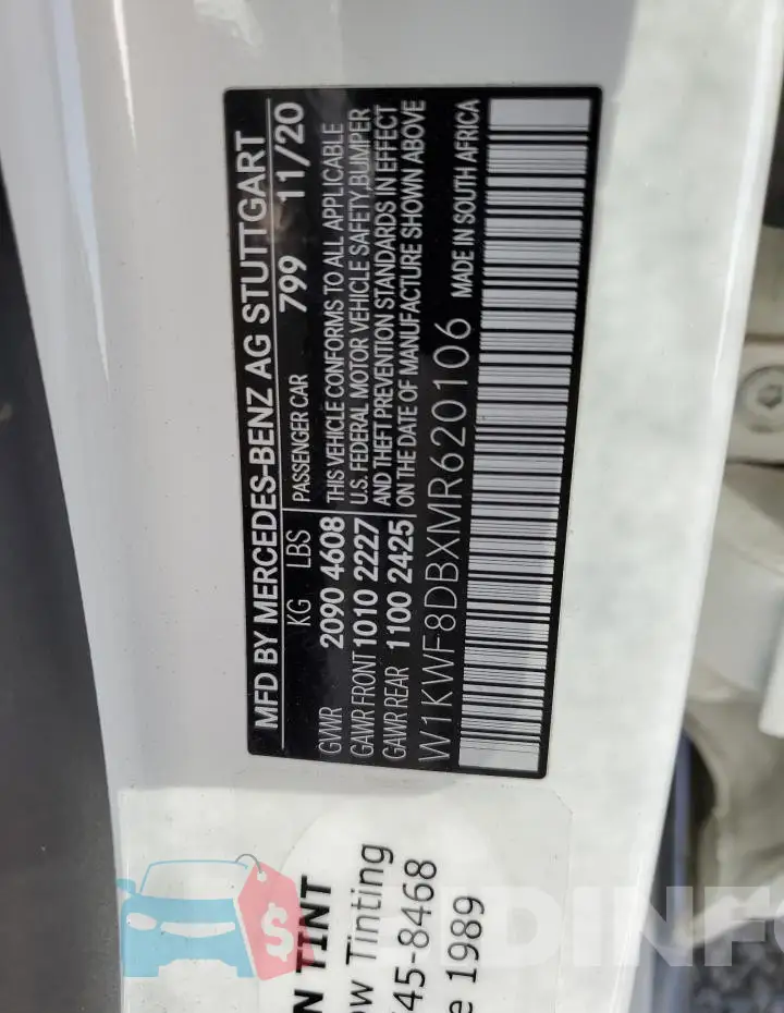 W1KWF8DBXMR620106 Photo# 12