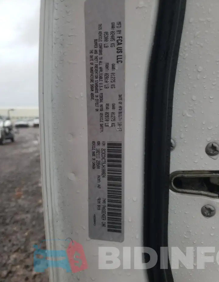 2C3CDXCT9JH180824 Photo# 13