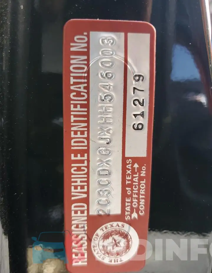 2C3CDXGJXHH546003 Photo# 12
