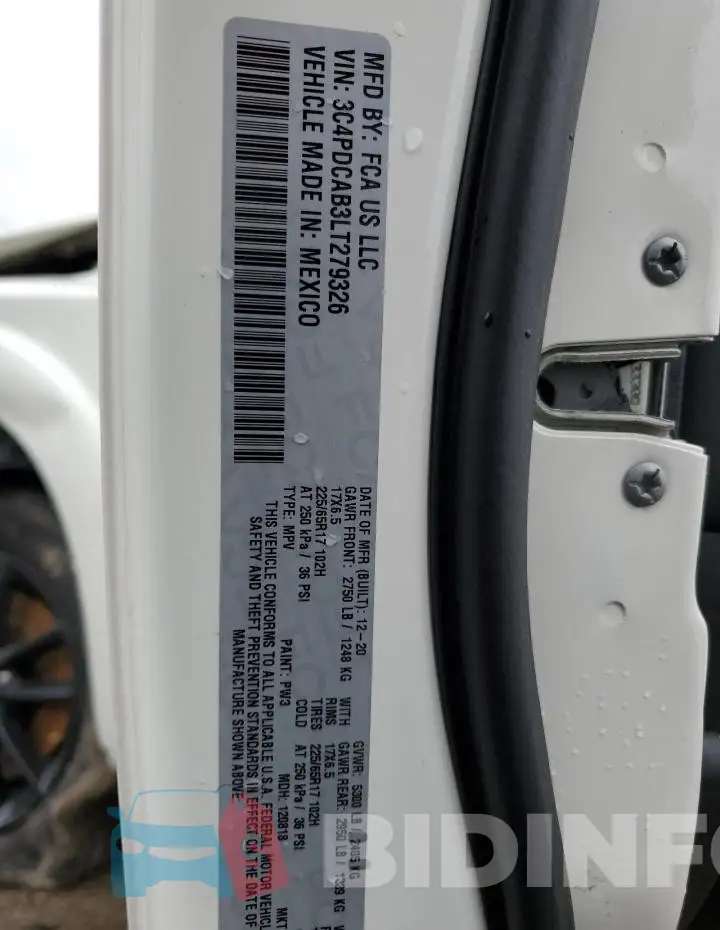 3C4PDCAB3LT279326 Photo# 12
