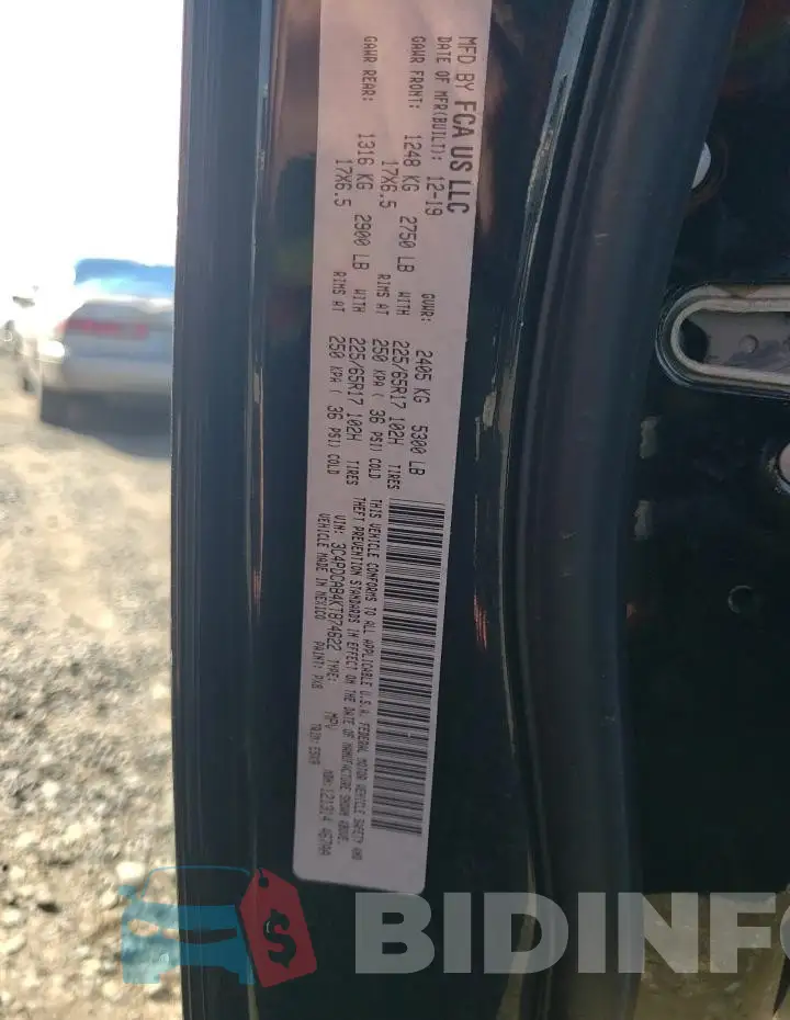 3C4PDCAB4KT874622 Photo# 14
