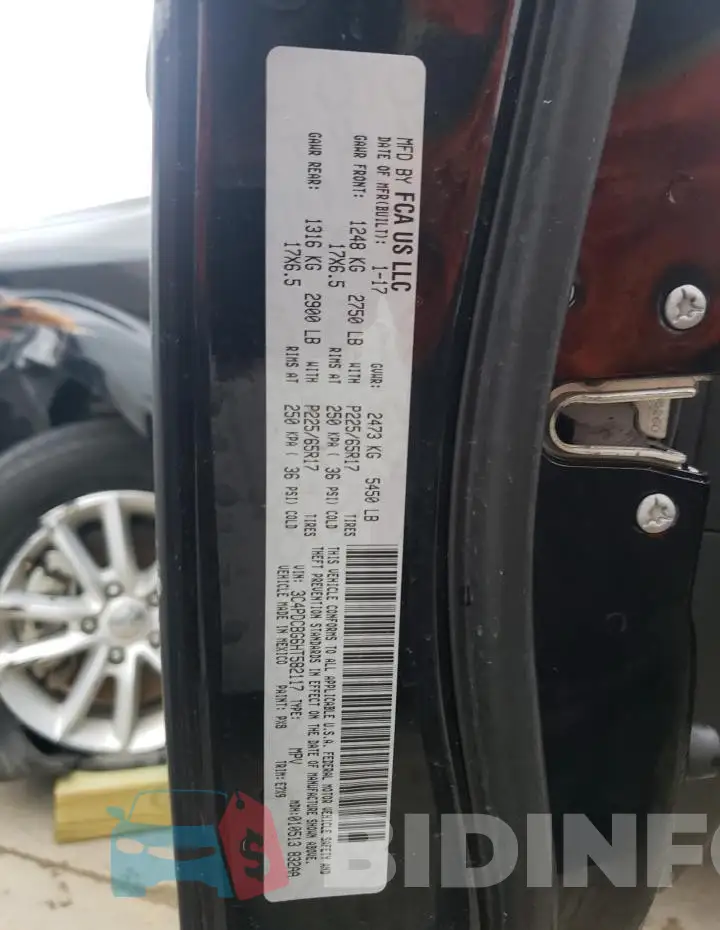 3C4PDCBG6HT582117 Photo# 13