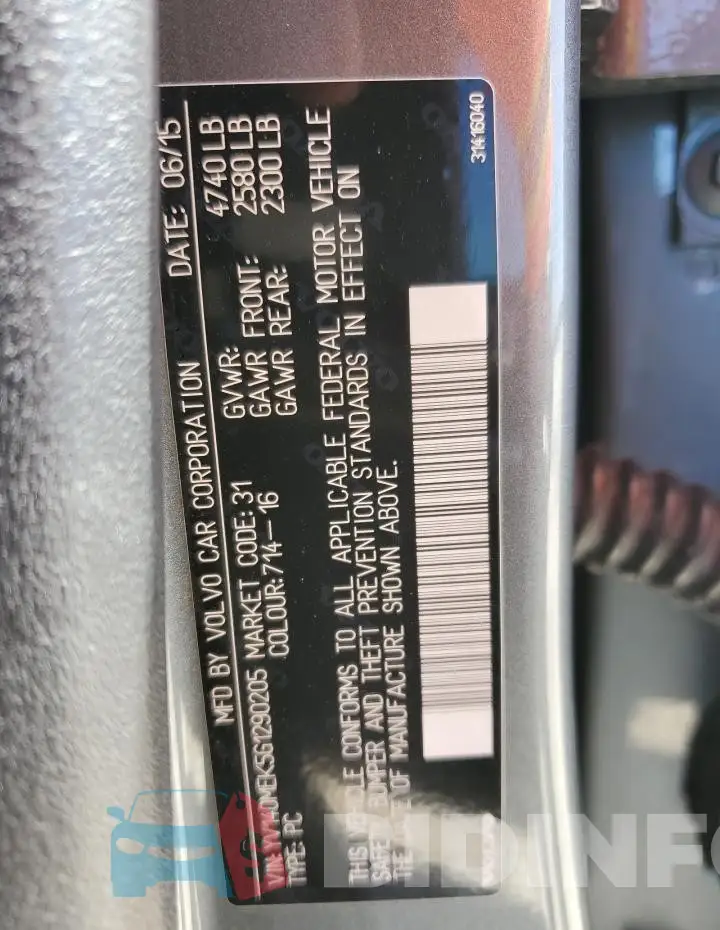 YV140MEK5G1290205 Photo# 12