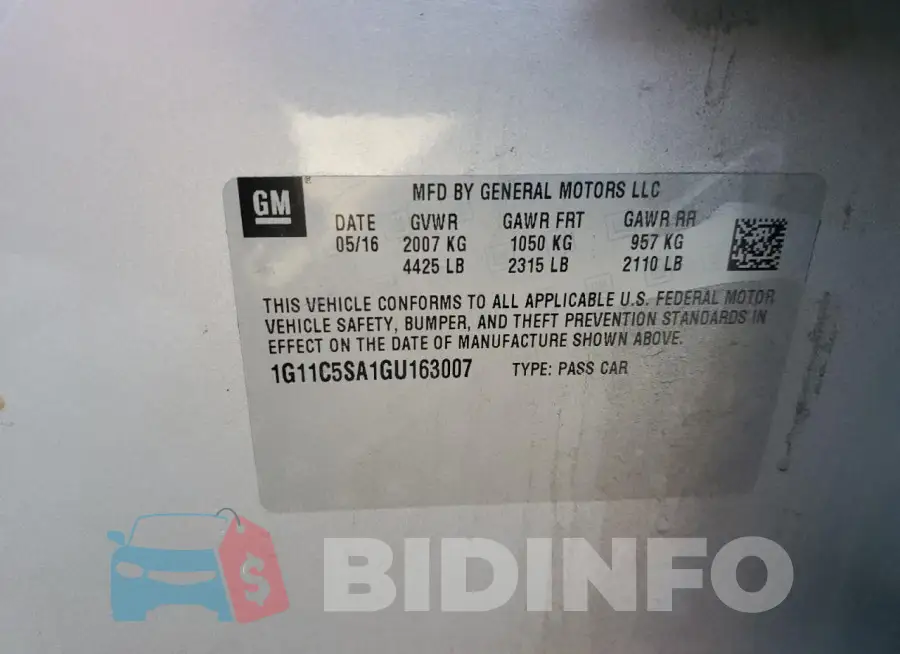 1G11C5SA1GU163007 Photo# 12