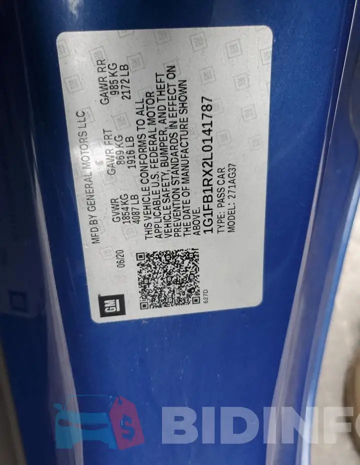 1G1FB1RX2L0141787 Photo# 12