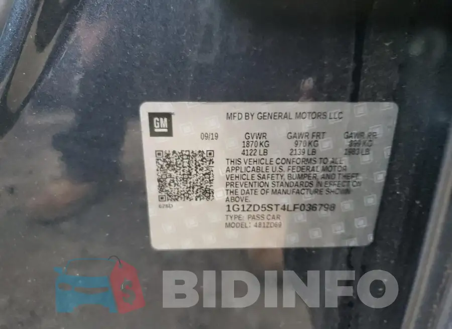 1G1ZD5ST4LF036798 Photo# 12