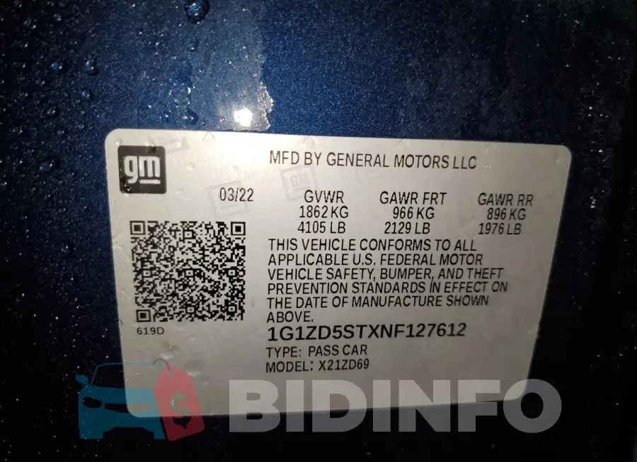 1G1ZD5STXNF127612 Photo# 12