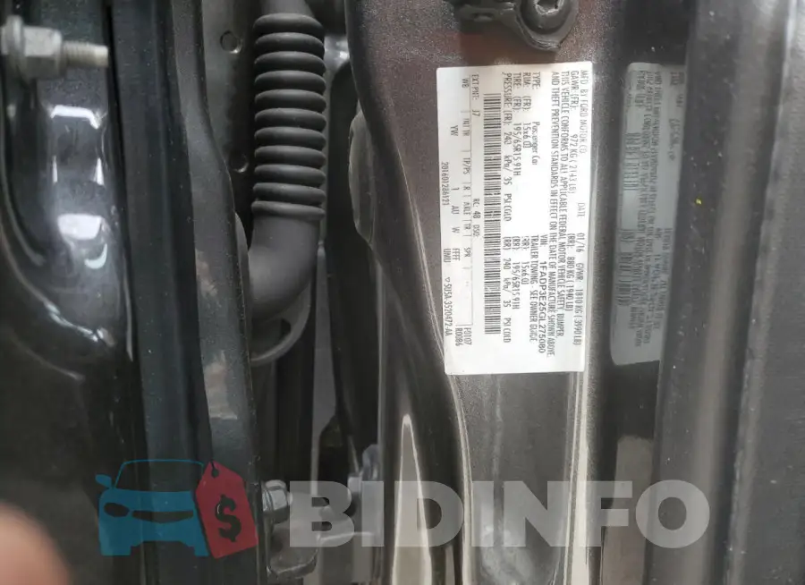 1FADP3E25GL275080 Photo# 12