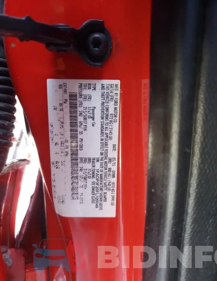 1FADP3F20FL320049 Photo# 12