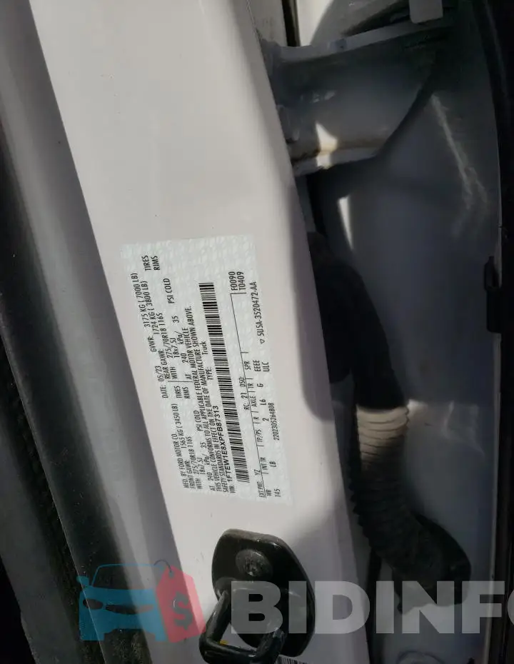 1FTEW1E8XPFB87313 Photo# 12