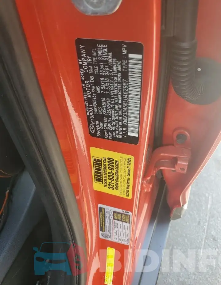KM8K33A58LU462987 Photo# 13