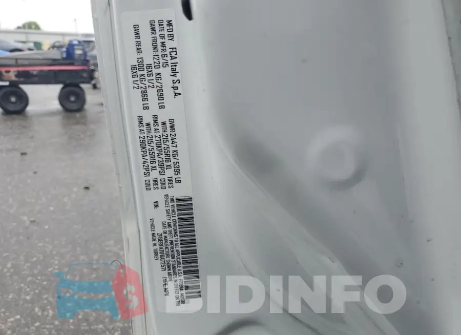 ZFBERFAT1F6A72571 Photo# 13