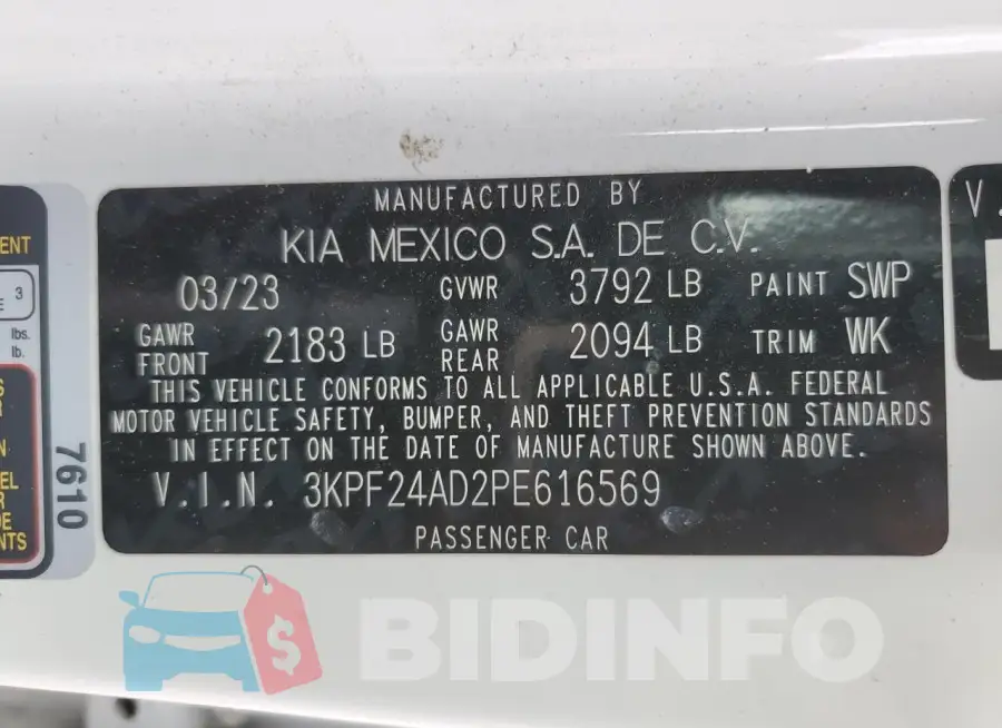 3KPF24AD2PE616569 Photo# 12