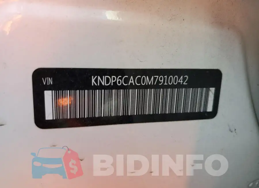 KNDP6CAC0M7910042 Photo# 12