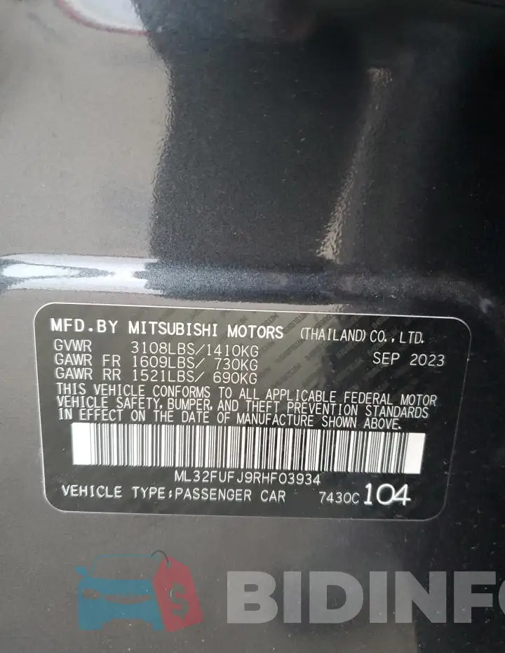 ML32FUFJ9RHF03934 Photo# 12