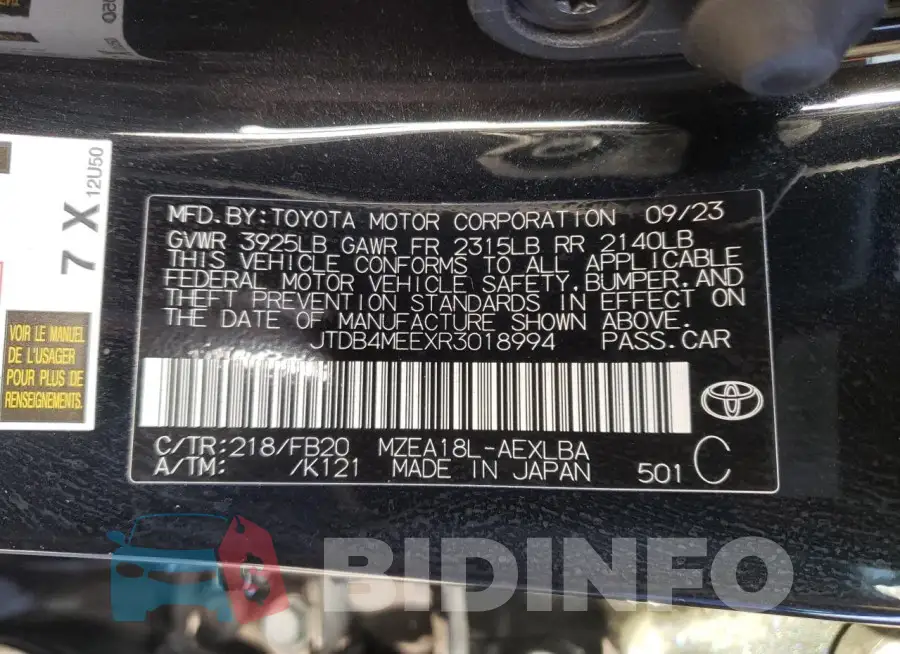 JTDB4MEEXR3018994 Photo# 12