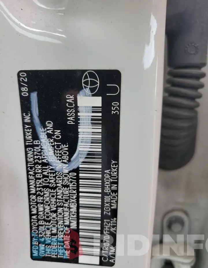 NMTKHMBX4LR115770 Photo# 13