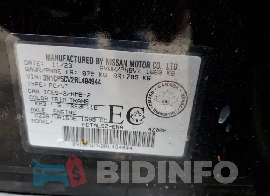 3N1CP5CV2RL494944 Photo# 13