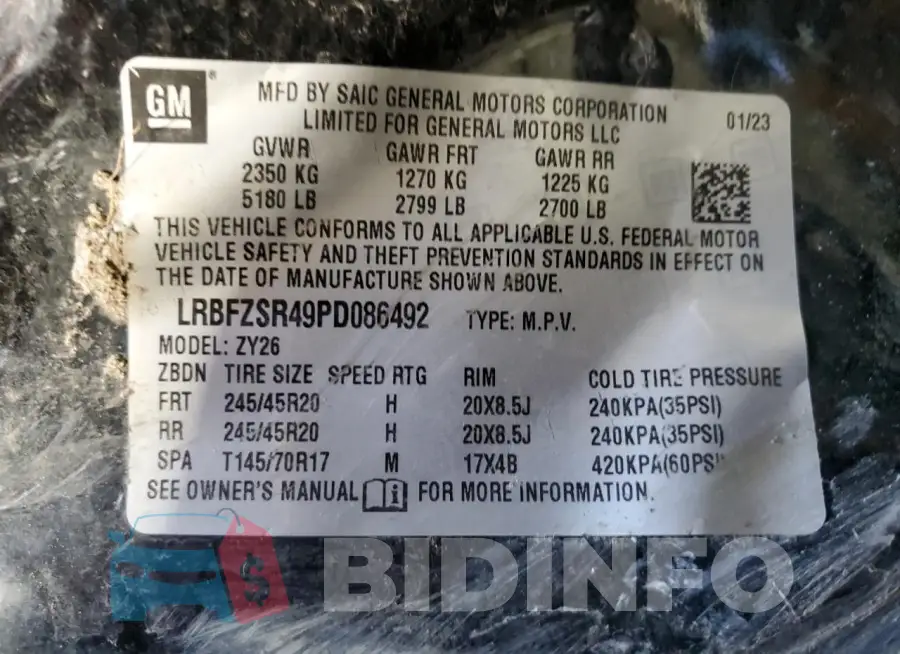 LRBFZSR49PD086492 Photo# 13