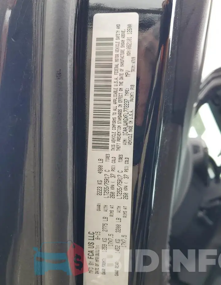 1C4AJWAGXFL772237 Photo# 13